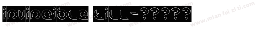 invincible till字体转换